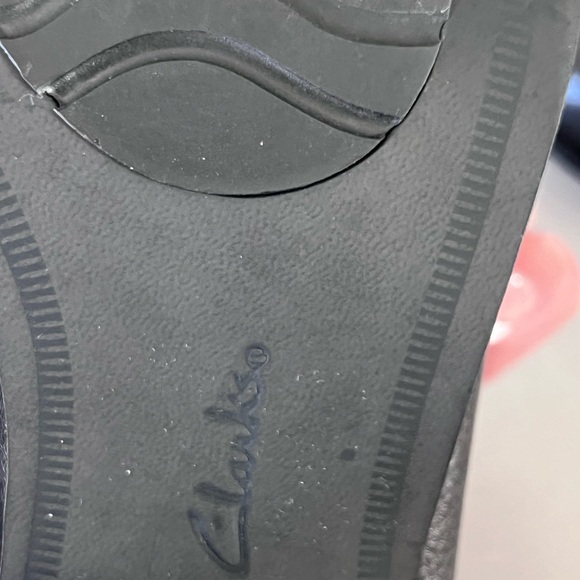 Clarks Black Leather Ankle Boots - Picture 3 of 3